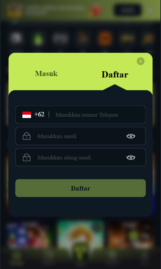 RK55 Login 3 rk55 daftar