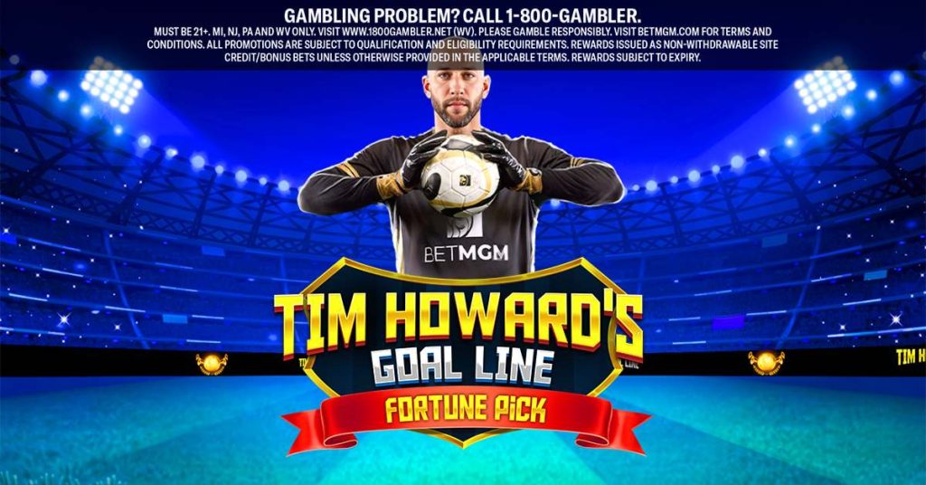 Ulasan Garis Gawang Tim Howard – rk55 1 BetMGMCasino Social May89 Tim Howard s Goal Line Fortune Pick min